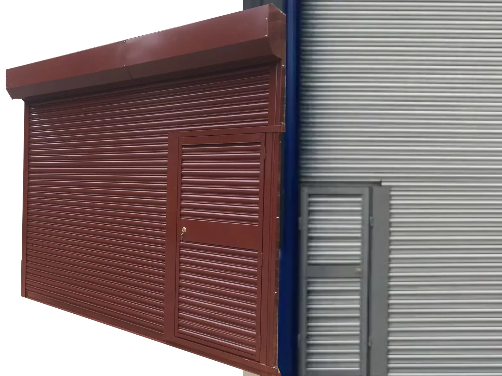 Wicket Door Roller Shutter in Plymouth