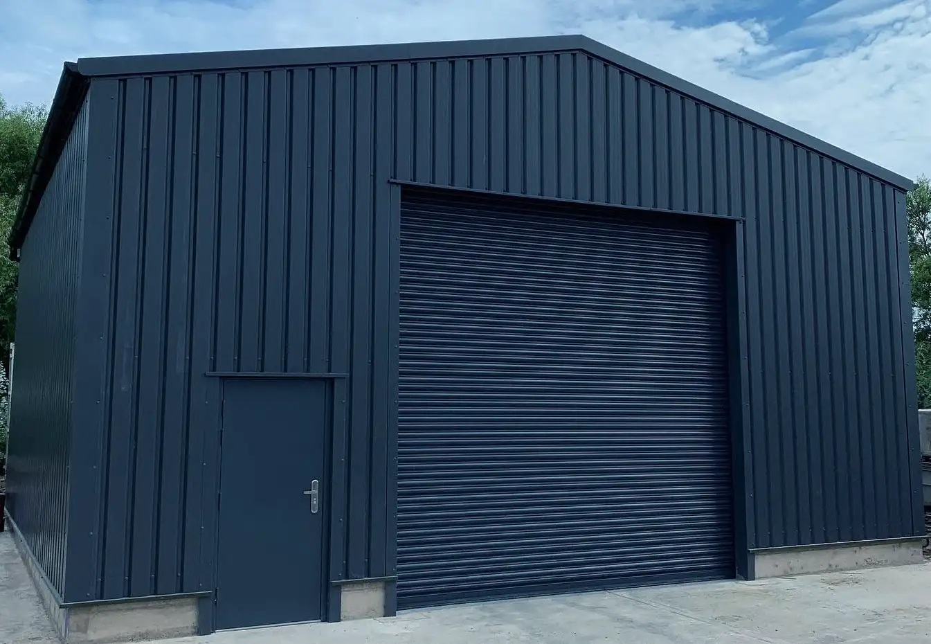 Door with Personnel Door in Slough